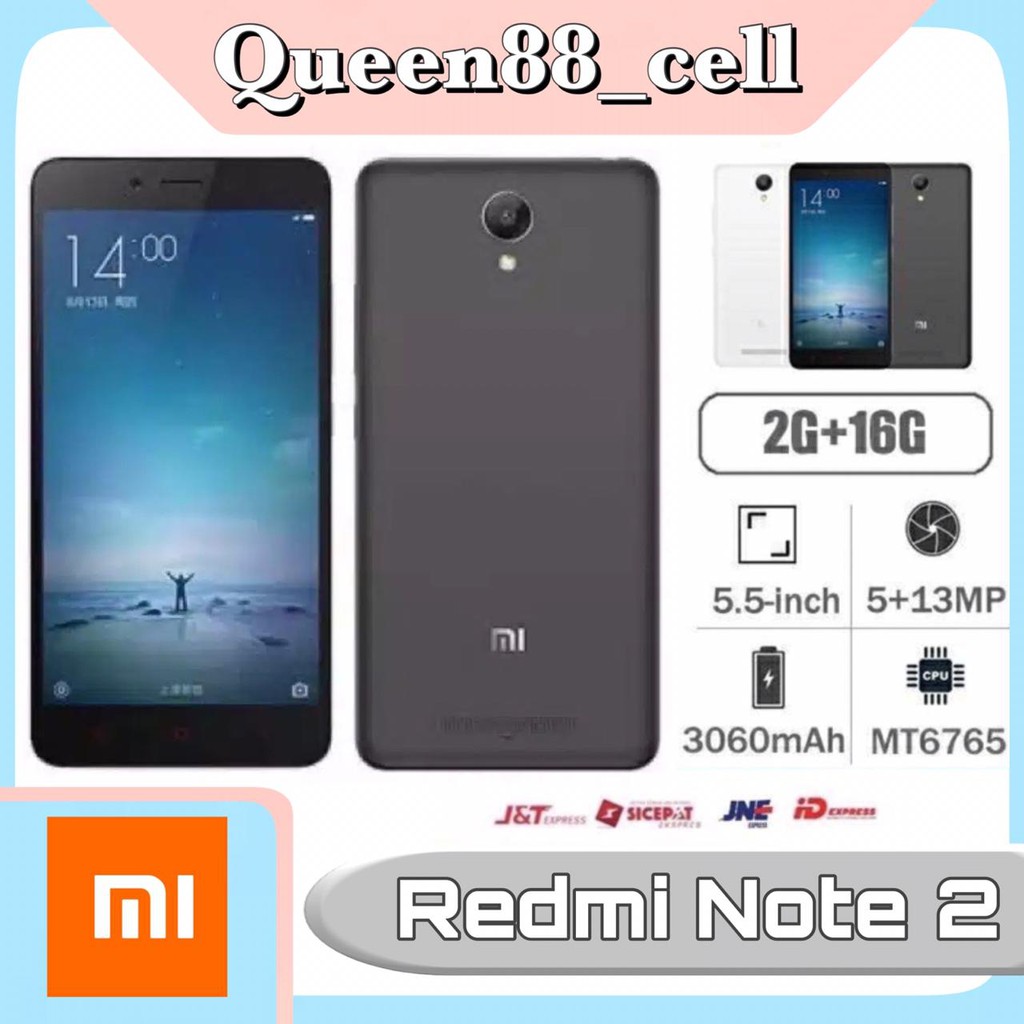 Xiaomi redmi note 2 32GB ram 2GB 4G LTE