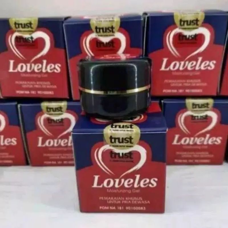 100% ASLI Loveless Mousturizing Gel Oles Original Loveles Asli - Obat Stamina Pria Kuat - Jundo Macc