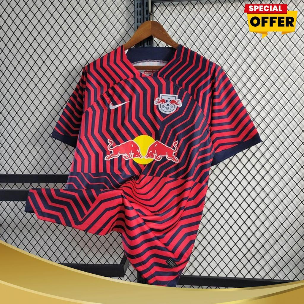 HOT PRODUK BAJU BOLA JERSEY RB LEIPZIG AWAY 223 224 JERSEY BOLA BAJU JERSEY LEIPZIG NAVY MERAH