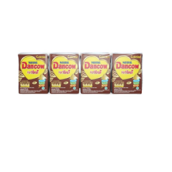 

Dancow Susu Cair Uht Fortigro Cokelat 4X110ml