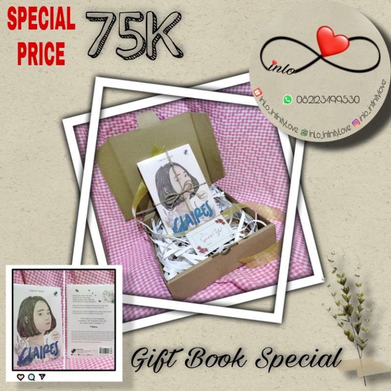 

Novel Claires Original Hampers Book Gift Book Special Price
