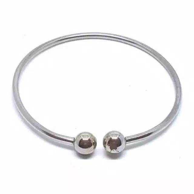 Gelang Bayi SAWAN anti kejang Gelang KESEHATAN Baja Putih Stainles Steel Anti Karat Selamanya