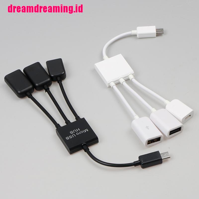 3 in 1 Kabel Adapter OTG Power Supply Charging