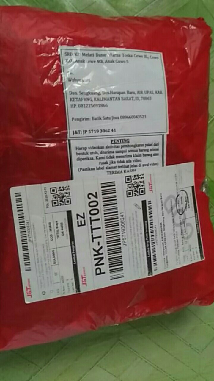 Sarimbit Batik Kd Melati Seragam Batik Keluarga Couple Batik Family Dress Pesta Kemeja Anak