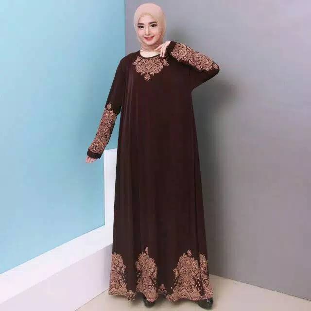 BAJU GAMIS WANITA - GAMIS JUMBO JERSEY KOREA