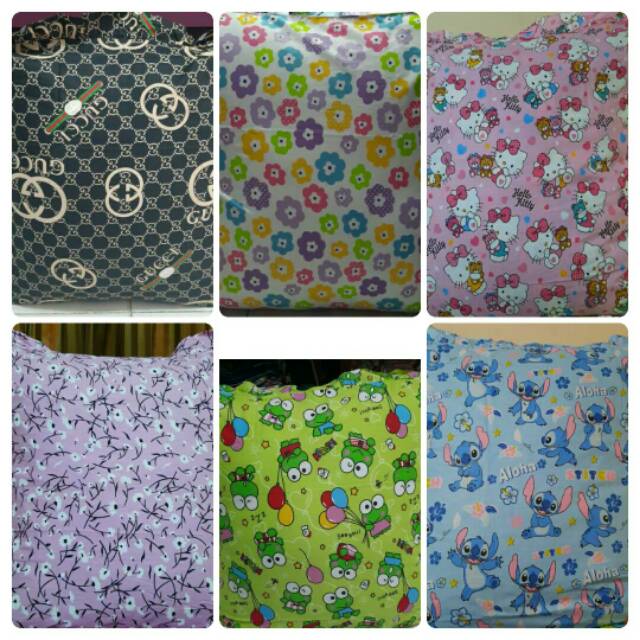 sarung bantal lantai 70X70 cm
