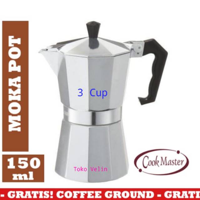 Moka Pot - 3 Cup