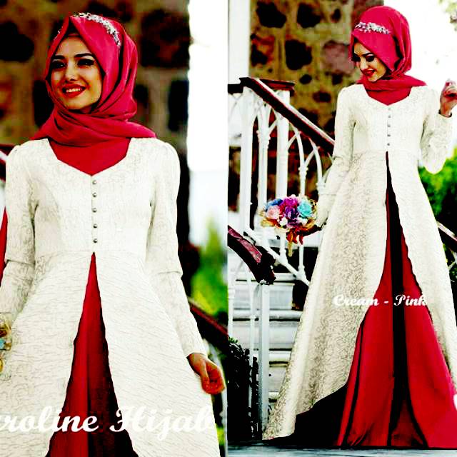 Fashion Wanita: Dress Maxi Panjang Kasual, Model Longgar, Warna Merah