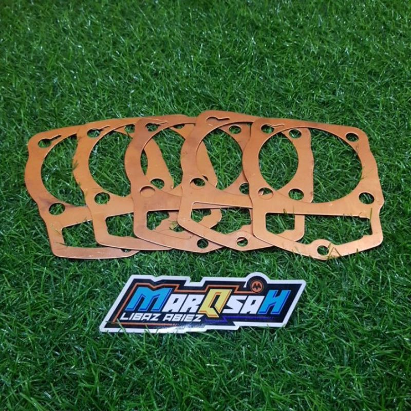 Paking blok tembaga tiger 0.5 dan 0.8 paking blok tiger tembaga marqsah racing