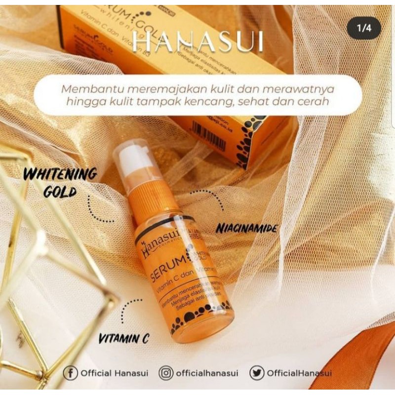 SERUM GOLD  HANASUI JAYA MANDIRI ORIGINAL BPOM