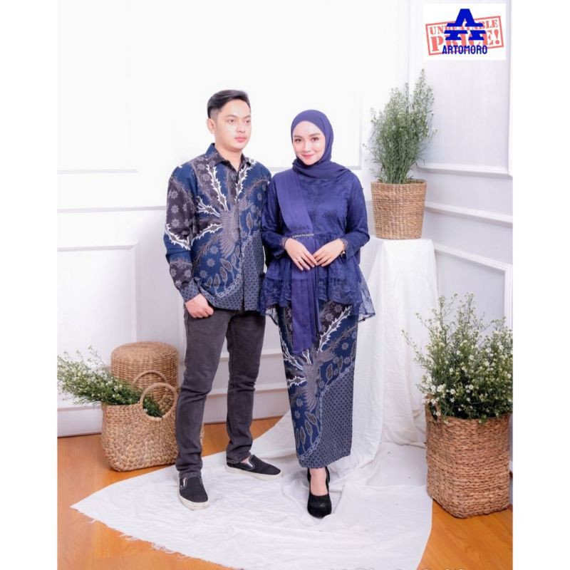 Jual Murah Set Batik Couple Dan Kebaya Sin Sr (2) Set Couple Amalia Navi M3M6pYHrNmr5M
