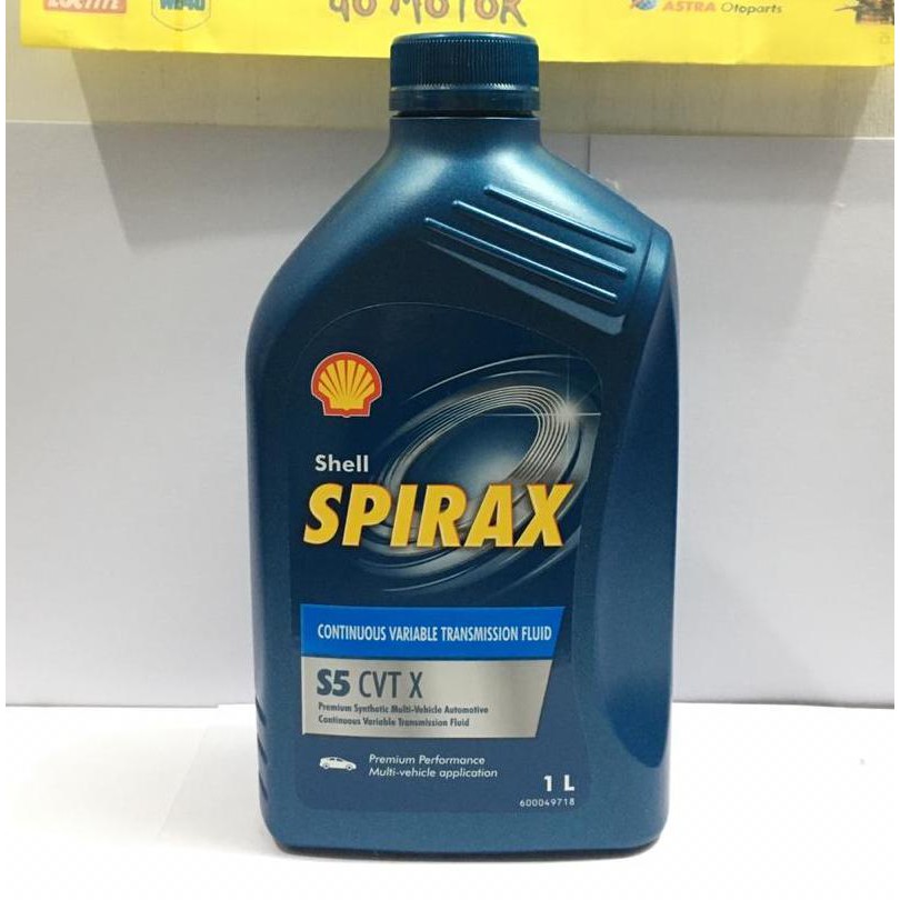 OLI SHELL SPIRAX S5 CVT X 1L - OLI TRANSMISI SPIRAX S5 CVTX SHELL