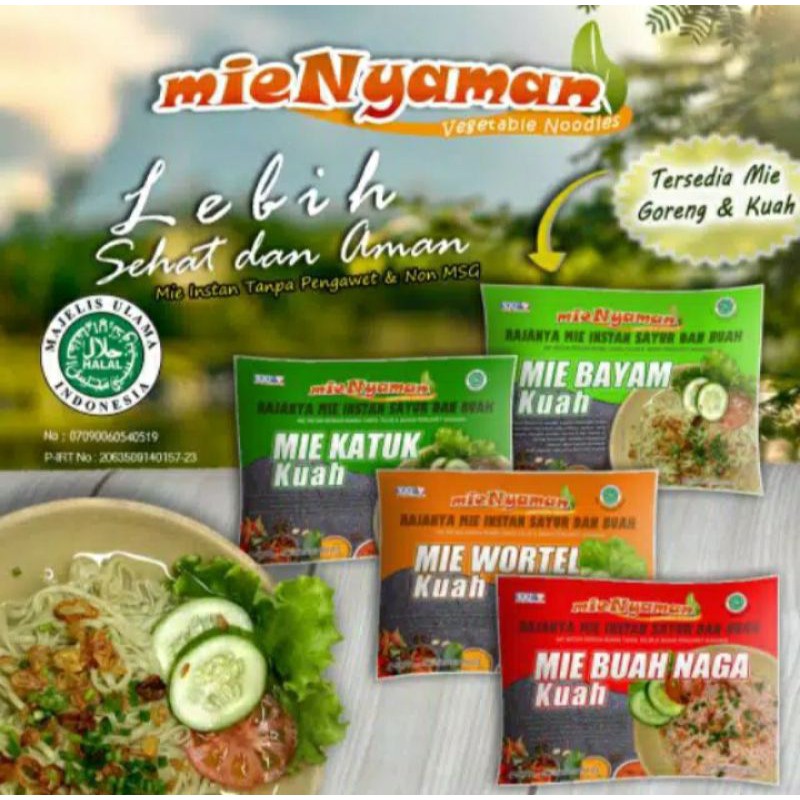 

Mie Nyaman Kuah Rasa Soto