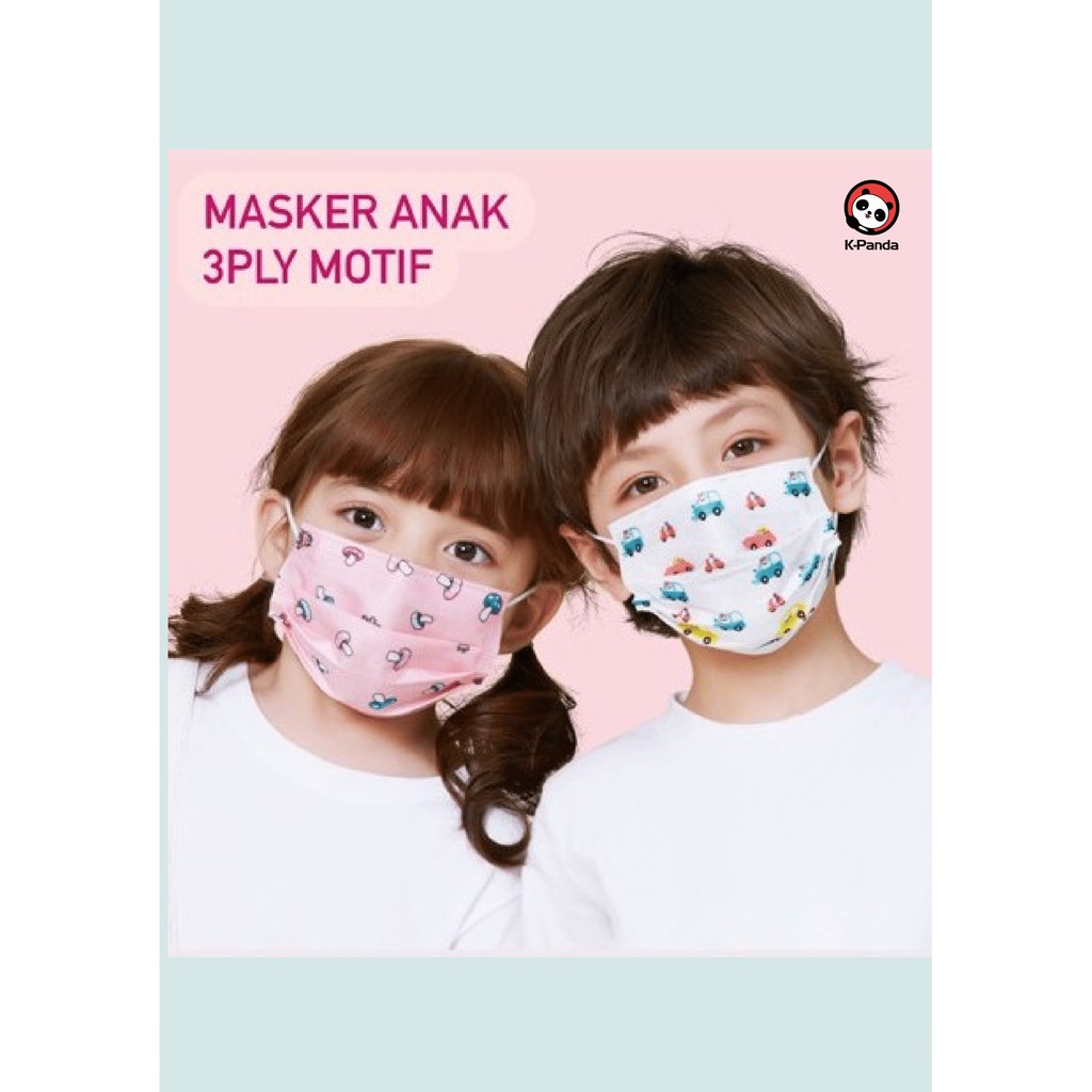 Legend Time Masker Medis Anak Motif 3ply