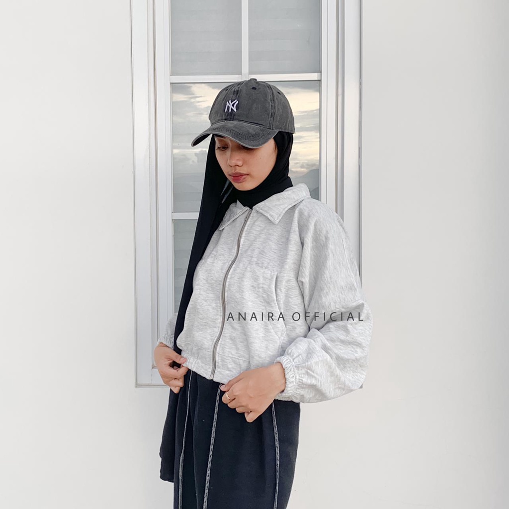 SWEATER WANIITA AIRA CROP ANAIRAOFFICIAL SWEATER OVERSIZE WANITA SWEATER CEWEK SWEATER OVERSIZE CEWEK CREWNECK CEWEK CREWNECK WANITA