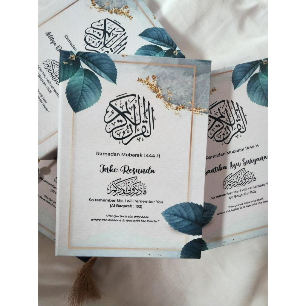 alquran custom nama - mengenang almarhum almarhumah - quran custom A6