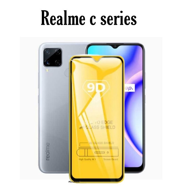 PROMO Tempered Glass REALME C20A C20 C21 C25 C25s C21Y NARZO 50A 50I 30 30A Anti Gores Kaca Full Layar High Quality