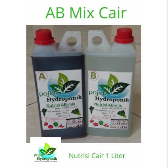 Nutrisi Hidroponik Cair (AB MIX Sayur)