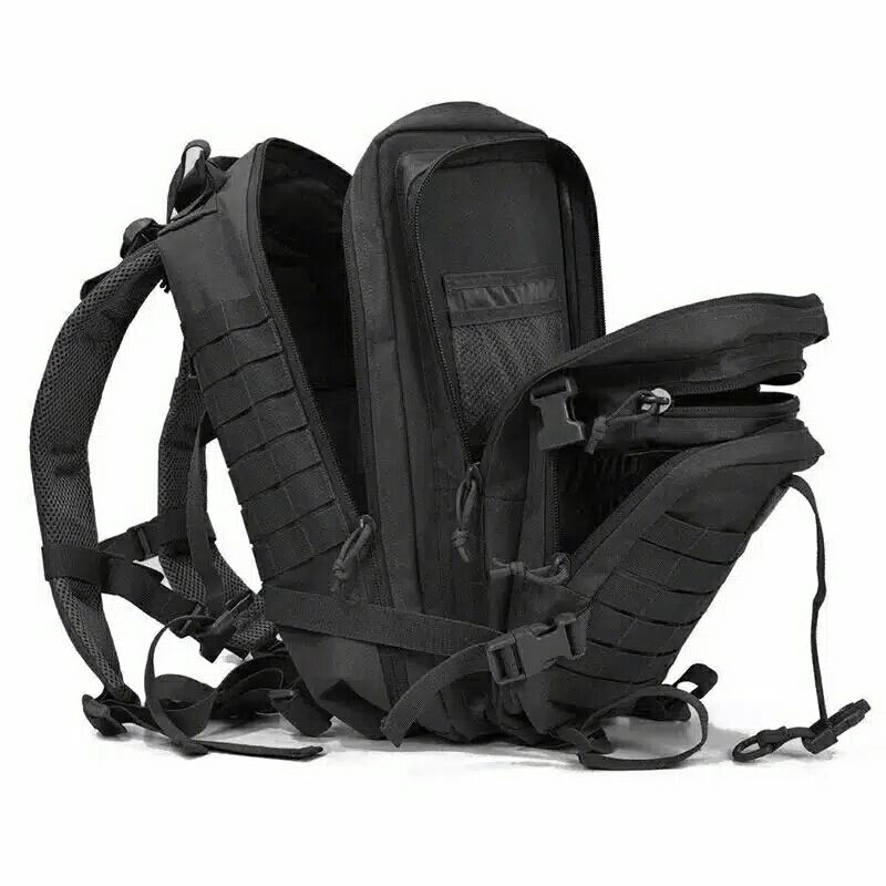 Tas ransel tactical backpack NEW 3P impor 50liter black