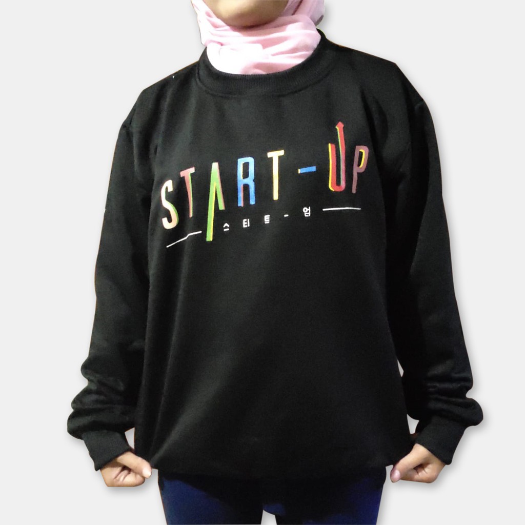 StartUp Sweater Wanita Drakor