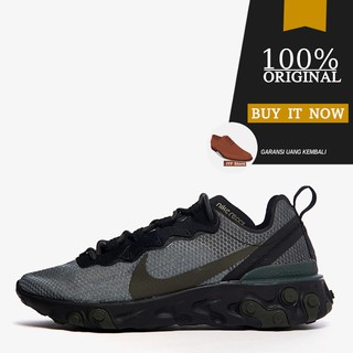 nike react element 55 grey black