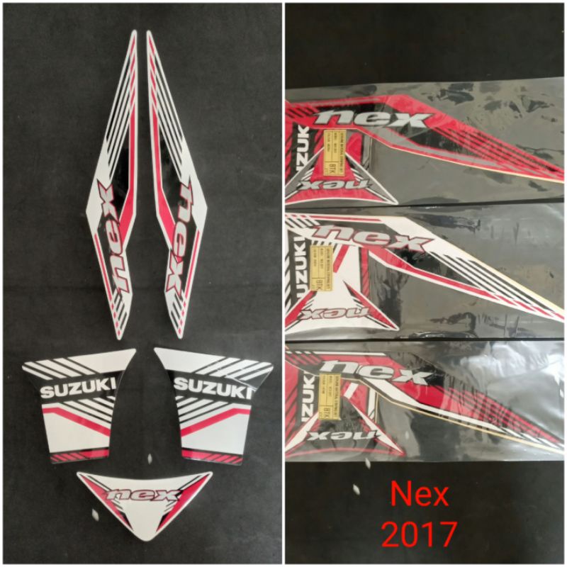striping Suzuki Nex 2017