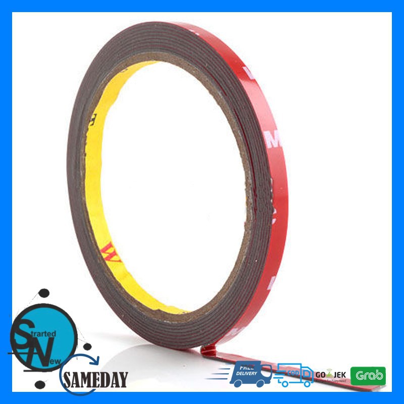 

Selotip Double Tape Acrylic 3m x 8mm