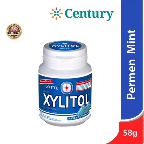 

Lotte Xylitol Fresh Mint 58gr / Permen Karet / Pelega Tenggorokan / Bau Mulut