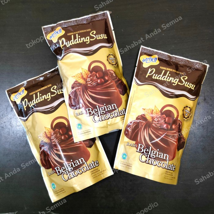 

agar-agar-puding-bahan- nutrijell nutrijel puding susu belgian coklat 130 gr 130g