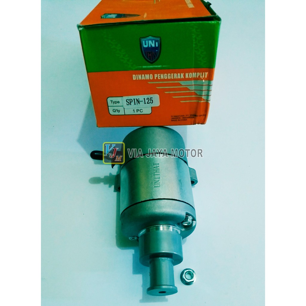 VJM DYNAMO DINAMO STATER ASSY KOMPLIT SET SPIN 125 SPIN125 SKYDRIVE SKYWAVE UNITHAI THAILAND