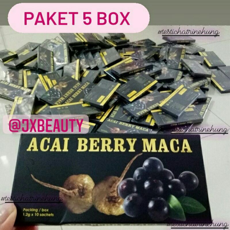 Paket Acai berry maca / Acaiberry maca