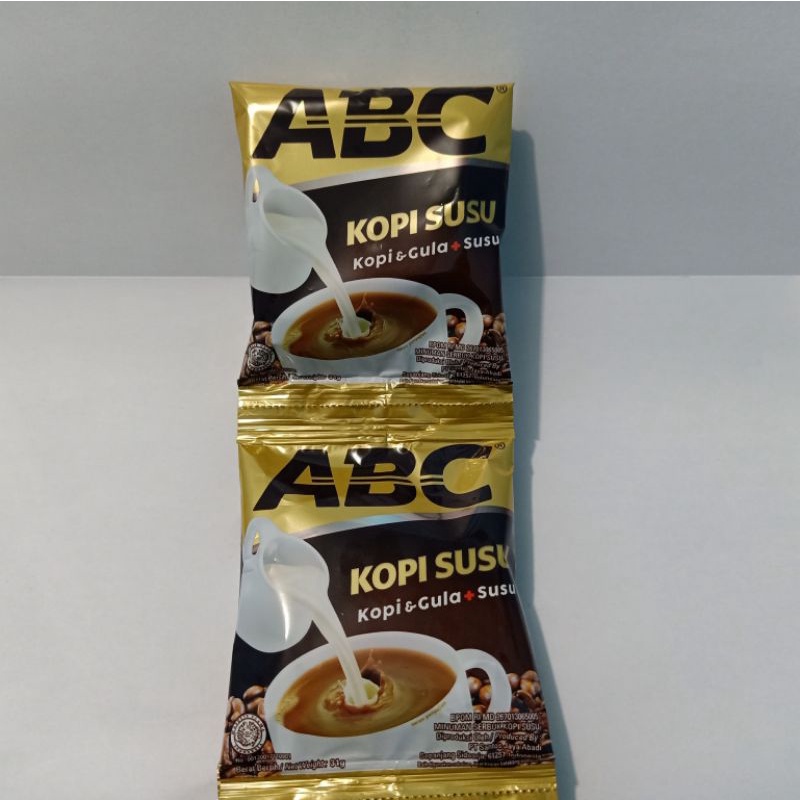 

ABC Kopi Susu instant (isi 10) 1 renceng