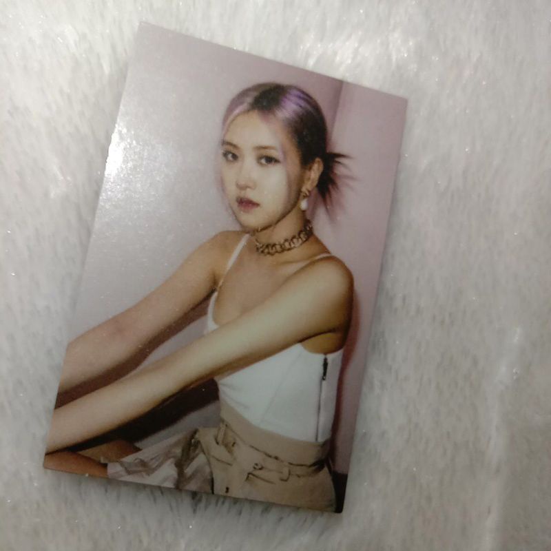 PHOTOCARD ROSE BLACKPINK