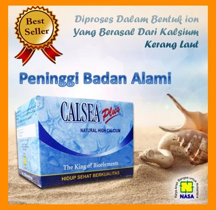 

ASLI OBAT PENINGGI BADAN CALSEA Plus Original NASA 1000% Susu Peninggi Badan