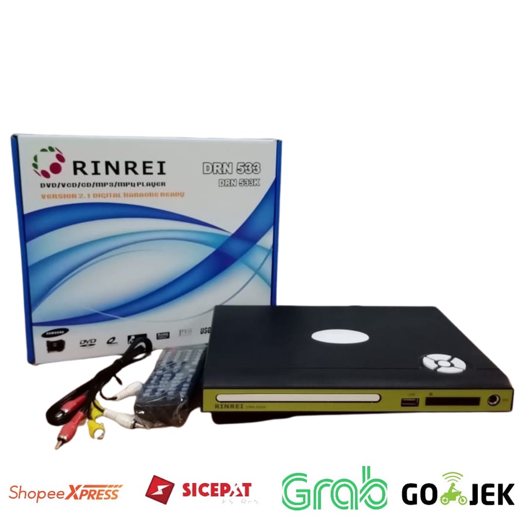 Rinrei DVD Player DRN-533K/577R
