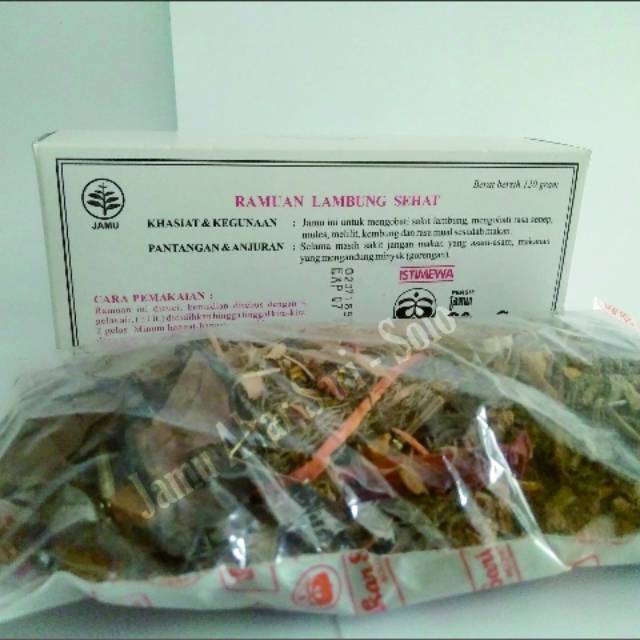 Akar Sari - Lambung Sehat Rebusan - Obat Pencernaan & Asam Lambung