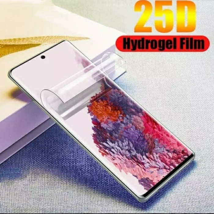 Infinix Hot 10 9 Play 8 Note 8 7 Zero 8 Smart 5 4 Hydrogel AntiGores Full Lem Depan Belakang