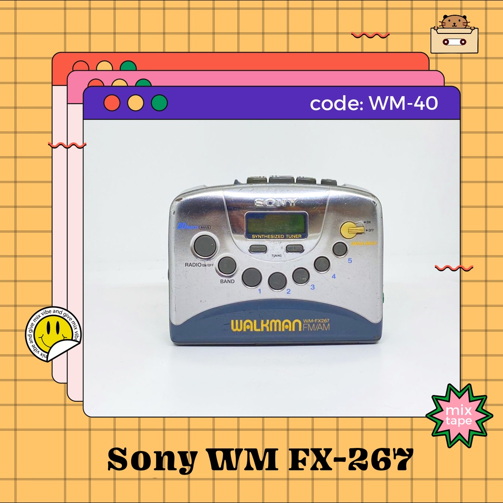 Walkman Sony WM FX-267
