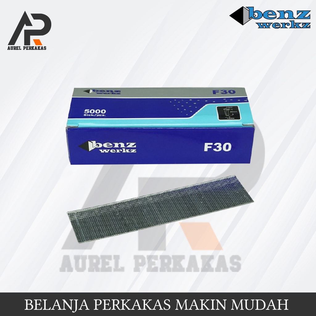 

BENZ F30 MO Isi Mesin Staples Paku Tembak Lurus Mata Gun Nailer F 30