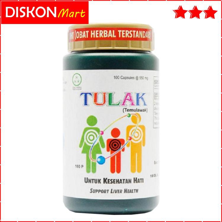 

Kapsul Tulak Temulawak Jamu Herbal Borobudur, Obat Liver / Hati & Penambah Nafsu Makan