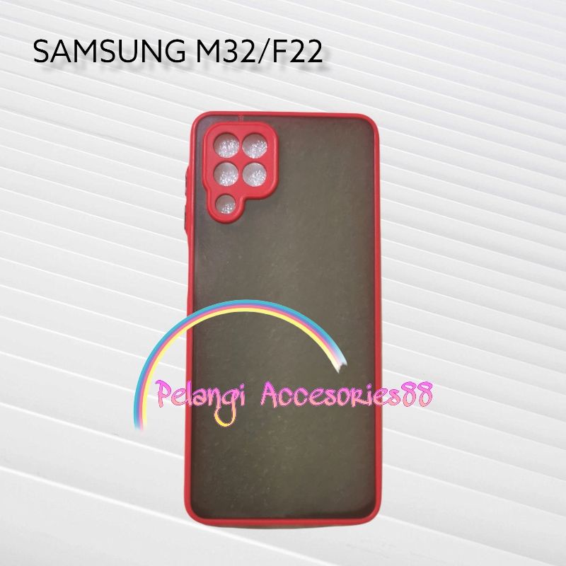 CASE SAMSUNG M32 / F22 / A22 4G SOFTCASE CASE DOVE CASE FULL COLOUR