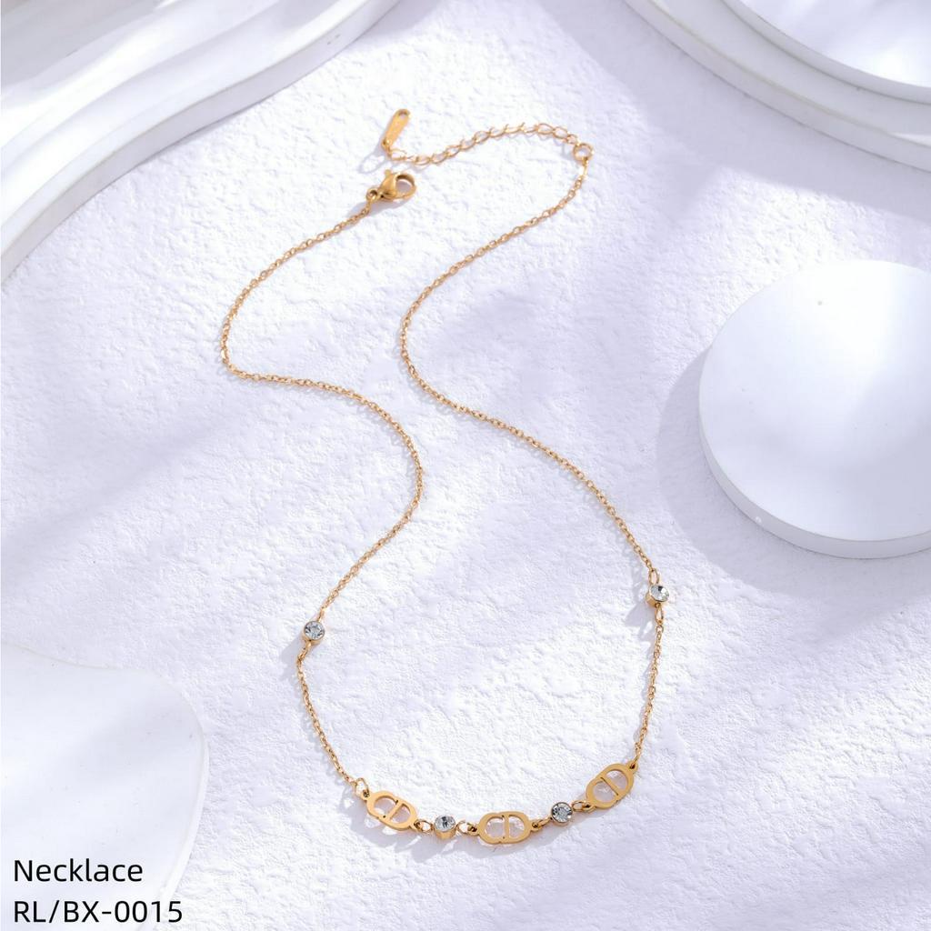 Kalung Titanium Permata Perhiasan Wanita 0411/0015