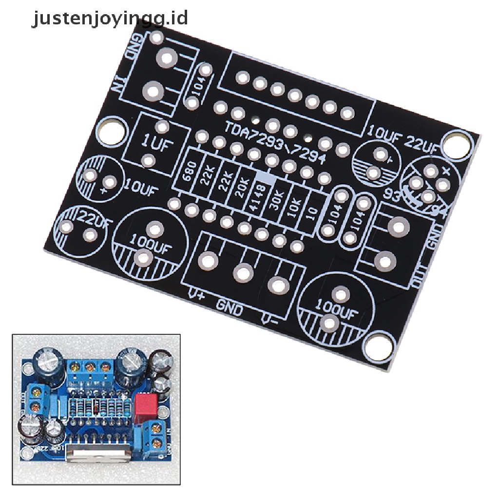 // justenjoyingg.id // TDA7293/TDA7294 mono channel amplifier board circuit pcb board amplifier board ~