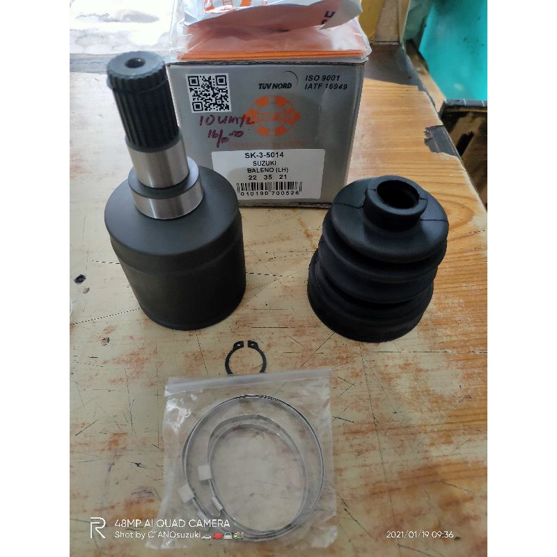 cv joint dalam kiri suzuki baleno taun 1997-2001 kw bagus