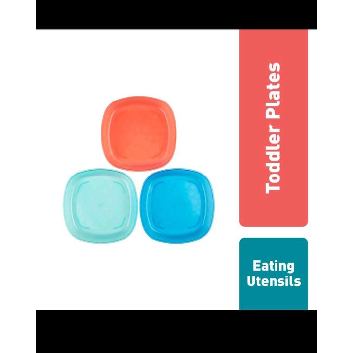 Dr. Brown's Toddler Plates, 3-Pack