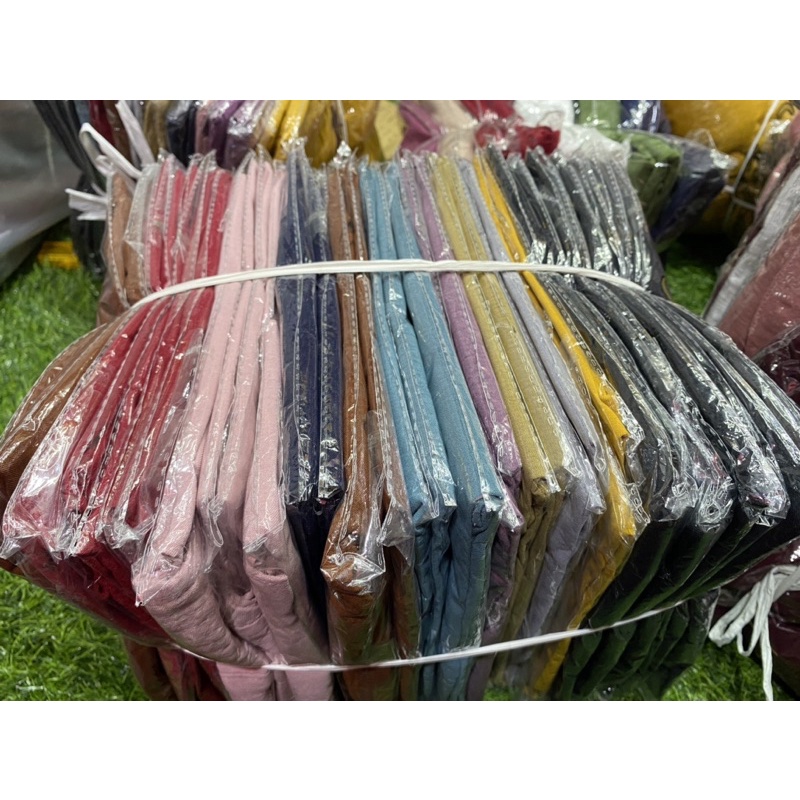 RJ4 Bergo Crinkle Airflow Anak Bergo Anak Crinkle Non Pet Bergo Anak Hijab Instan Anak Bergo Maryam