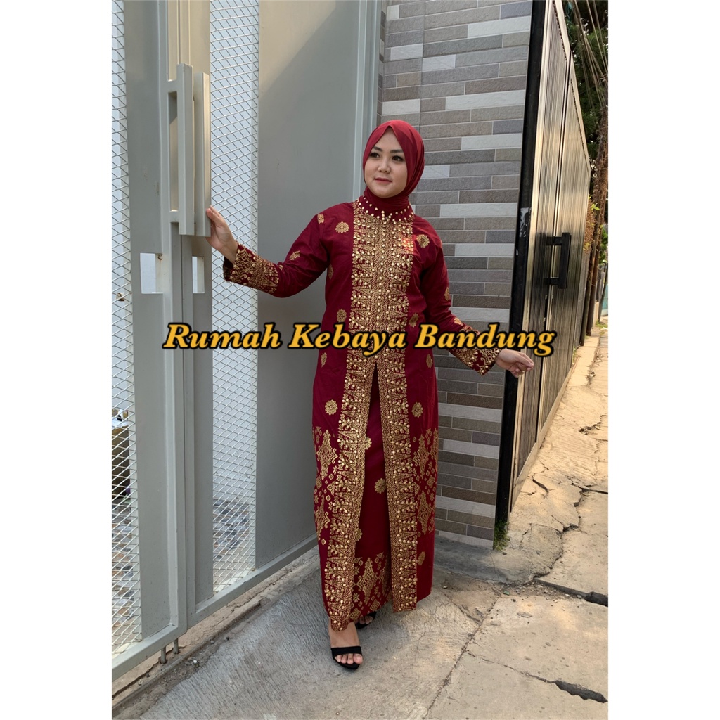 MAUDY GAMIS SONGKET BATIK JUPRI (TERSEDIA COWOK ANAK CEWEK DAN COWOK HARGA BEDA LAGI FOTO TERPISAH) RUMAH KEBAYA BANDUNG RUMAH SONGKET BANDUNG