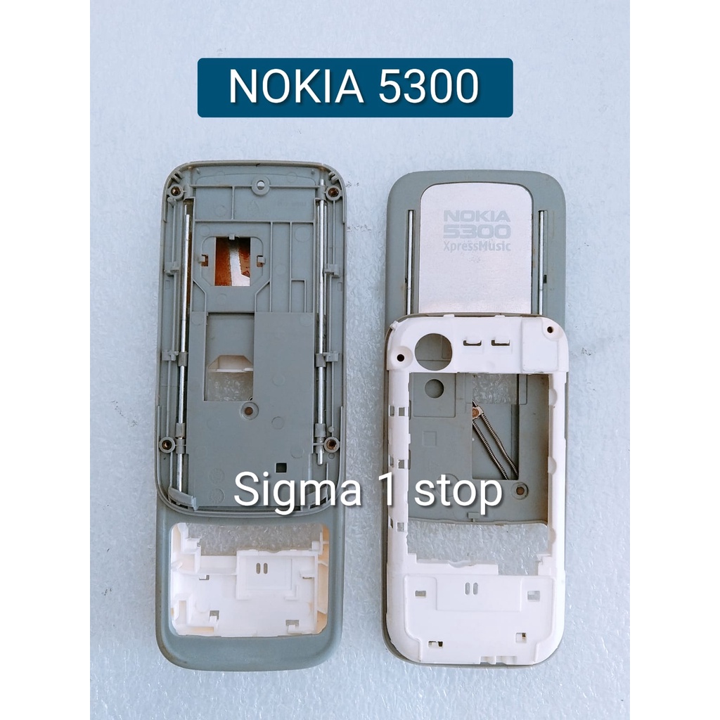 NOKIA 5300 TULANG TENGAH SLIDE HOUSING FRAME KESING JADUL BACK CASING