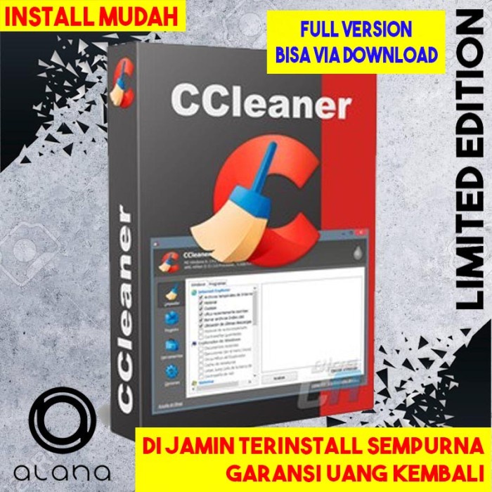 [READY] [GARANSI] CCleaner Pro 5 Utility Software LIFETIME FULL VERSION