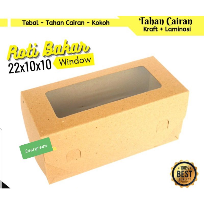

22x10x10 Box Brownies / Dus Brownies / Dus Roti Bakar / Dus Brownis / Box Brownis / Dus Donat